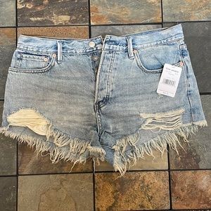 x We The Free Loving Good Vibrations Shorts in Somerset from Free People.